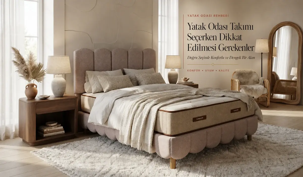Yatak Odası Takımı Seçerken Dikkat Edilmesi Gerekenler