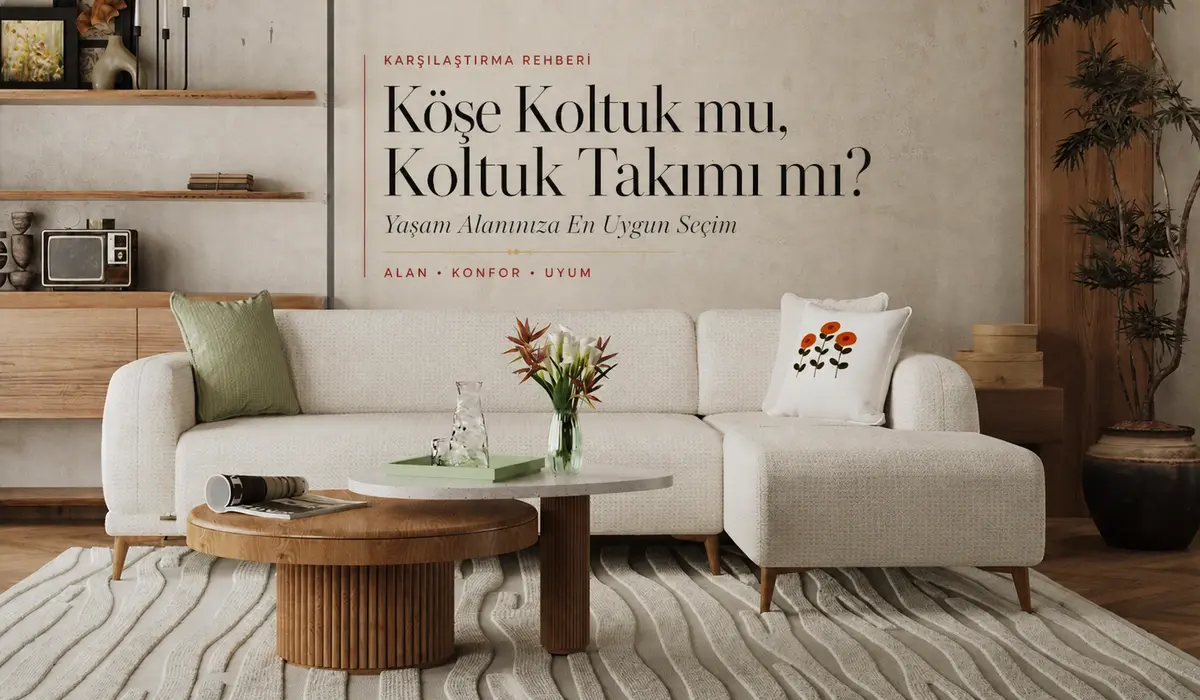  Köşe Koltuk mu, Koltuk Takımı mı?