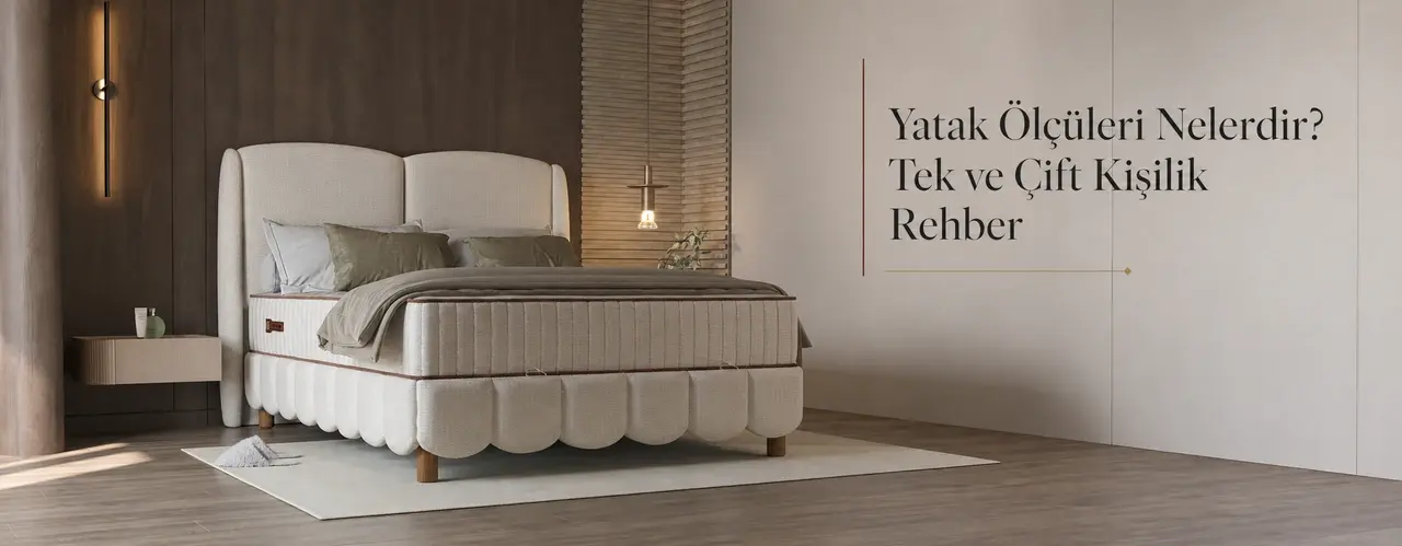 Yatak Ölçüleri Nelerdir? Tek ve Çift Kişilik Rehber
