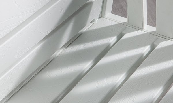 Lara Bahçe Balkon Oturma Grubu Minderli Beyaz