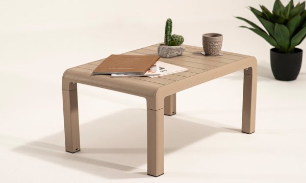 Lara Bahçe Balkon Oturma Grubu Minderli Cappucino