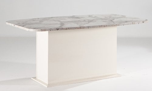 Etna Masa Efes Beyaz Mermer & Aytaşı