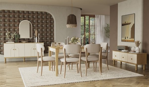 Eco Bohem Yemek Odası - Ceviz