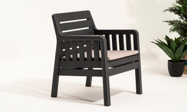 Lara Tekli Koltuk - Çok Renkli Antrasit