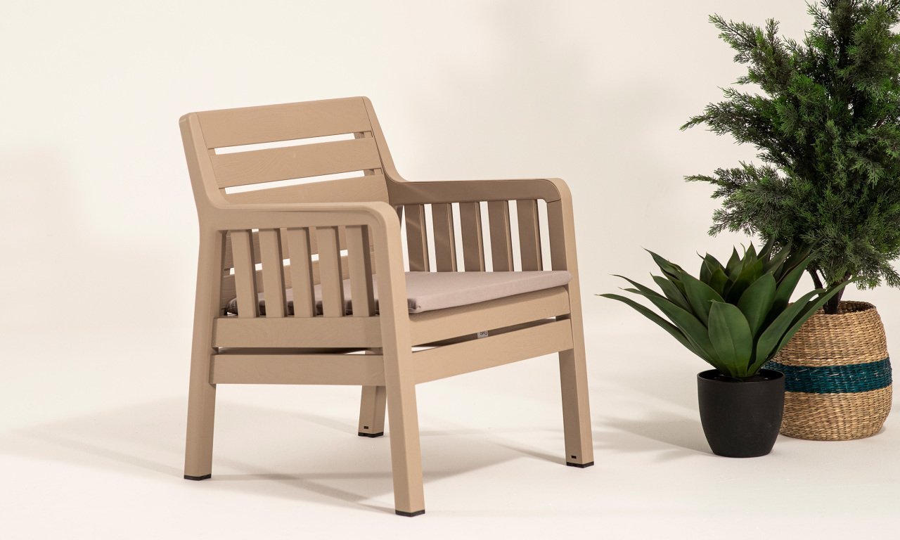 Lara Tekli Koltuk - Çok Renkli Cappucino