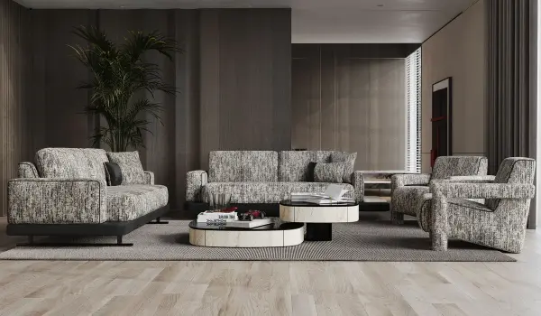 Hermes Koltuk Takımı - Siyah