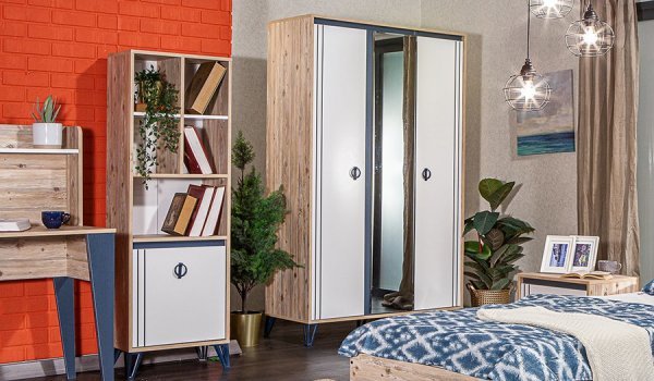 Rüya Genç Odası Takımı Gardırop