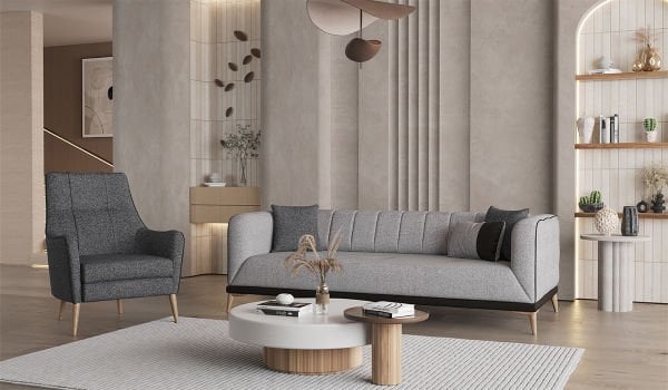 Bohem Midi Koltuk Takımı Gri