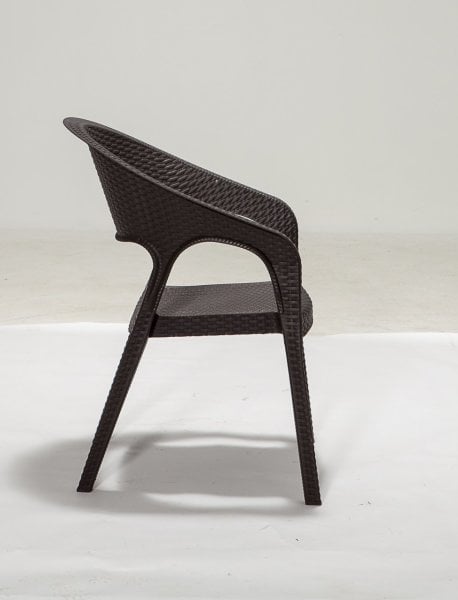 Garden Rattan Sandalye Antrasit