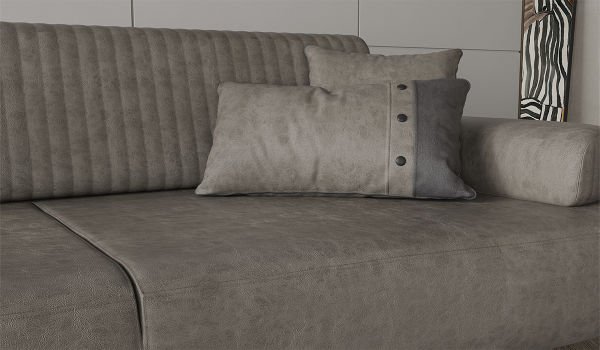 Cross Üçlü Kanepe Gri