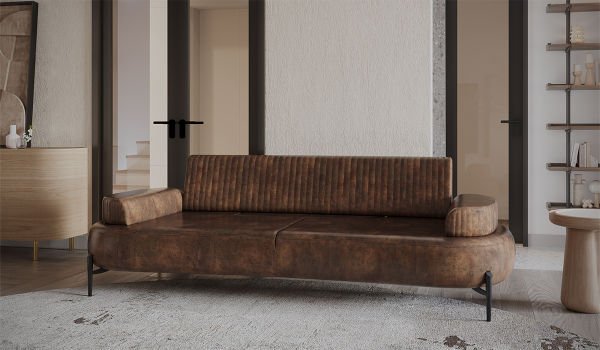 Cross Üçlü Kanepe Kahve