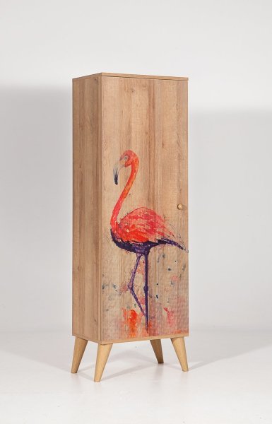 Bingo Çok Amaçlı Dolap Flamingo