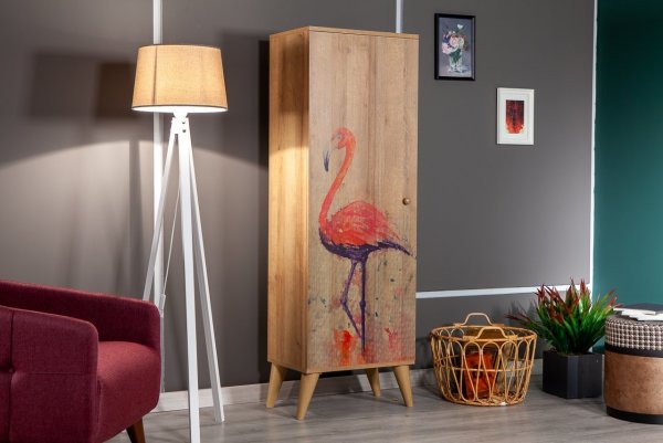 Bingo Çok Amaçlı Dolap Flamingo