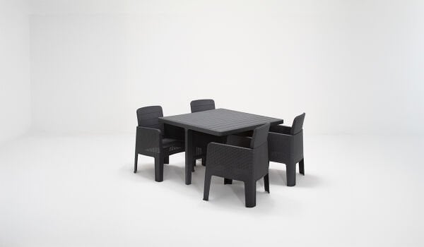 Apex Bahçe Oturma Grubu (Mindersiz)