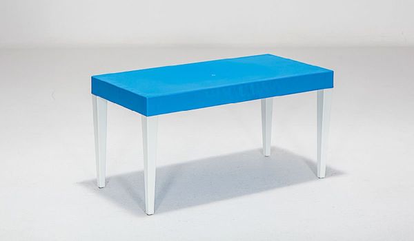 Junior Çocuk Dikdörtgen Masa Mavi