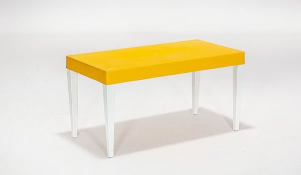 Junior Çocuk Dikdörtgen Masa Sarı