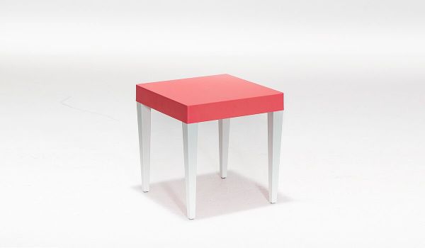 Junior Çocuk Kare Masa Pembe