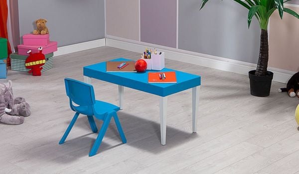 Junior Çocuk Aktivite Masa Seti 1 Turkuaz