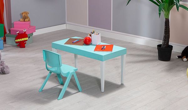 Junior Çocuk Aktivite Masa Seti 1 Turkuaz