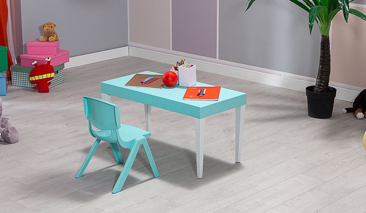 Junior Aktivite Masa Seti 2 Turkuaz