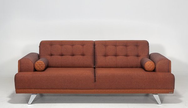 Tesla Üçlü Kanepe Kiremit