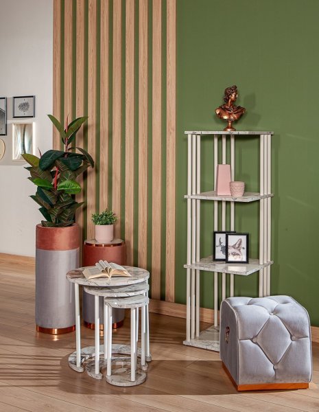 Anfora Aksesuar Seti Çiçeklik