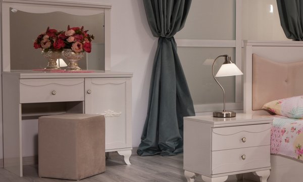 Bianco Yatak Odası Takımı (Kapaklı)