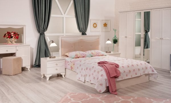 Bianco Yatak Odası Takımı (Kapaklı)