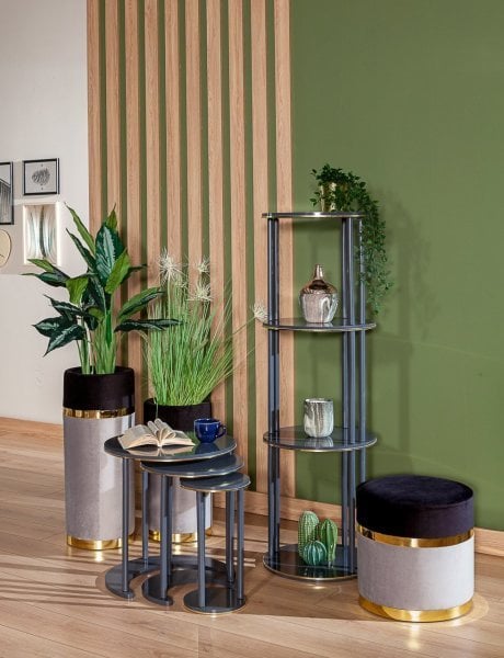 Bella  Aksesuar Seti Üçlü Zigon Sehpa