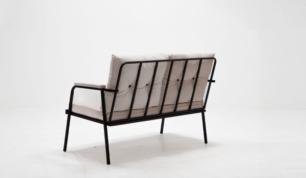 Riva İkili Koltuk Krem