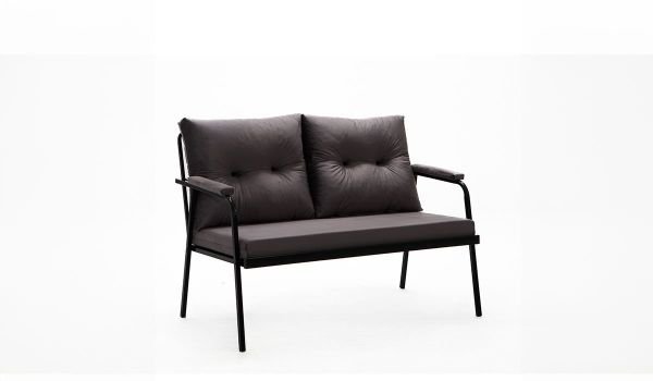 Riva İkili Koltuk Antrasit