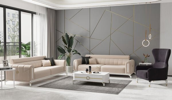 Gold Bella Koltuk Takımı