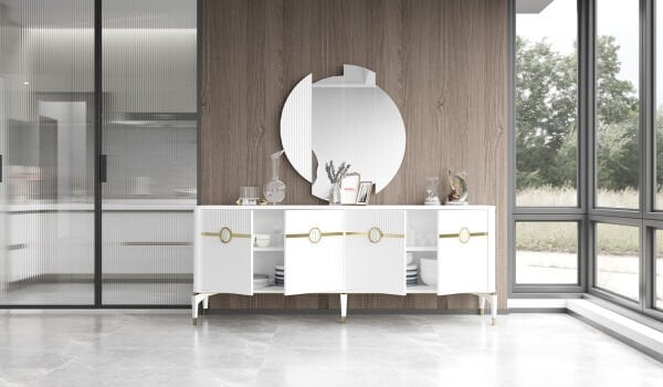 Gold Bella Yemek Odası Takımı