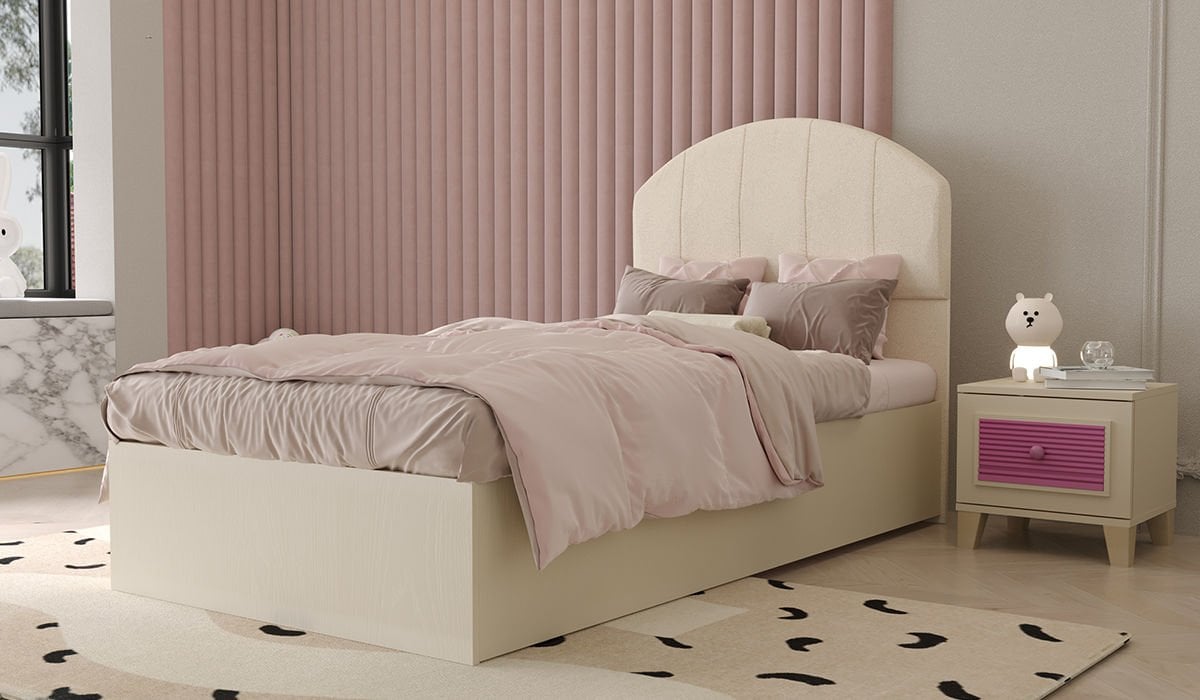 Luna Başlıklı Karyola