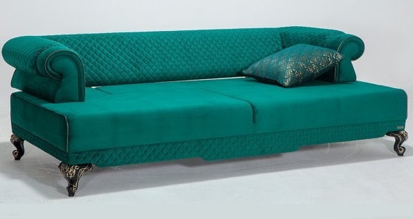 Hürrem Üçlü Kanepe Yeşil