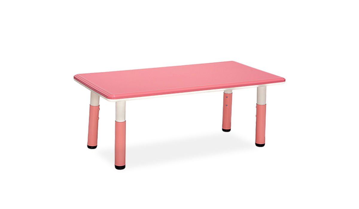 Happy Çocuk Dikdörtgen Masa Pembe