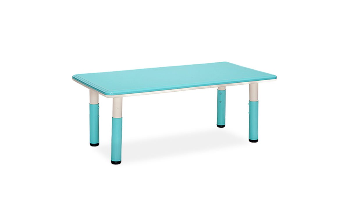 Happy Çocuk Dikdörtgen Masa Turkuaz