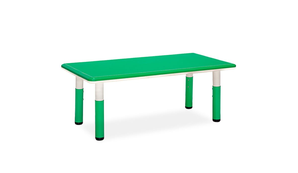 Happy Çocuk Dikdörtgen Masa Yeşil