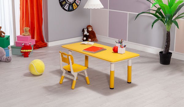 Happy Çocuk Aktivite Masa Seti 1 Sarı