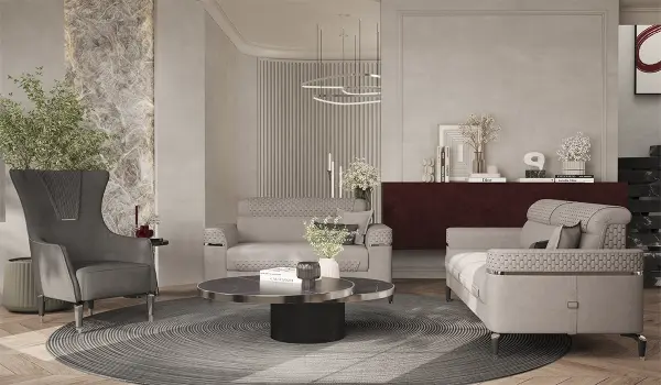 Veyron Koltuk Takımı (3+2+1)