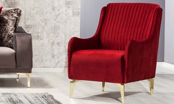 Urla Midi Koltuk Takımı Bordo