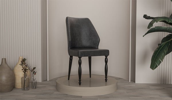 Beyaz Avrupa Yemek Odası Sandalye