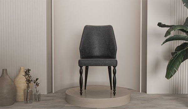 Beyaz Avrupa Yemek Odası Sandalye