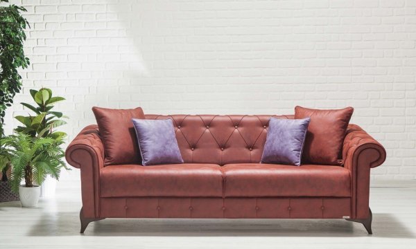 Valentino Midi Koltuk Takımı Bordo