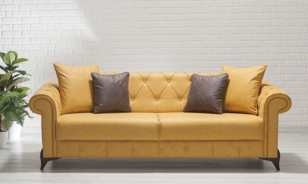 Valentino Midi Koltuk Takımı Sarı