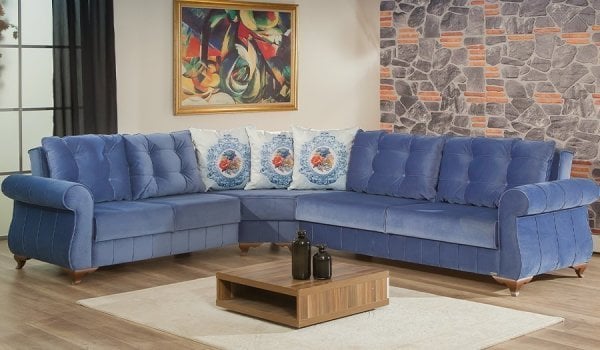 Bianco Köşe Takımı Mavi