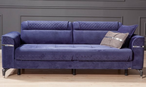 Veyron Midi Koltuk Takımı (3+3+1) Mavi