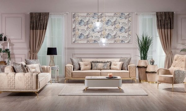 Lexus Midi Koltuk Takımı Krem