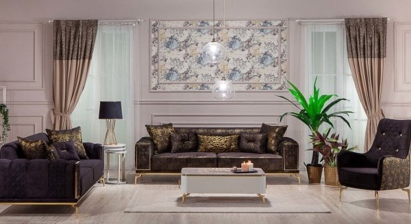 Lexus Midi Koltuk Takımı Siyah