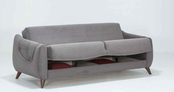 Olivya İkili Koltuk Antrasit